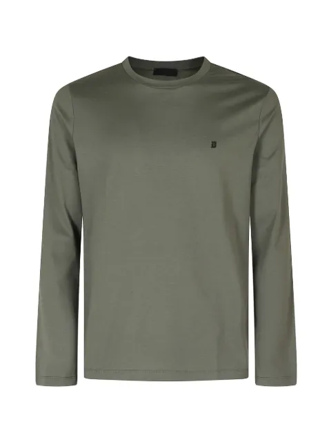DONDUP Camiseta mangas longas com patch de logo