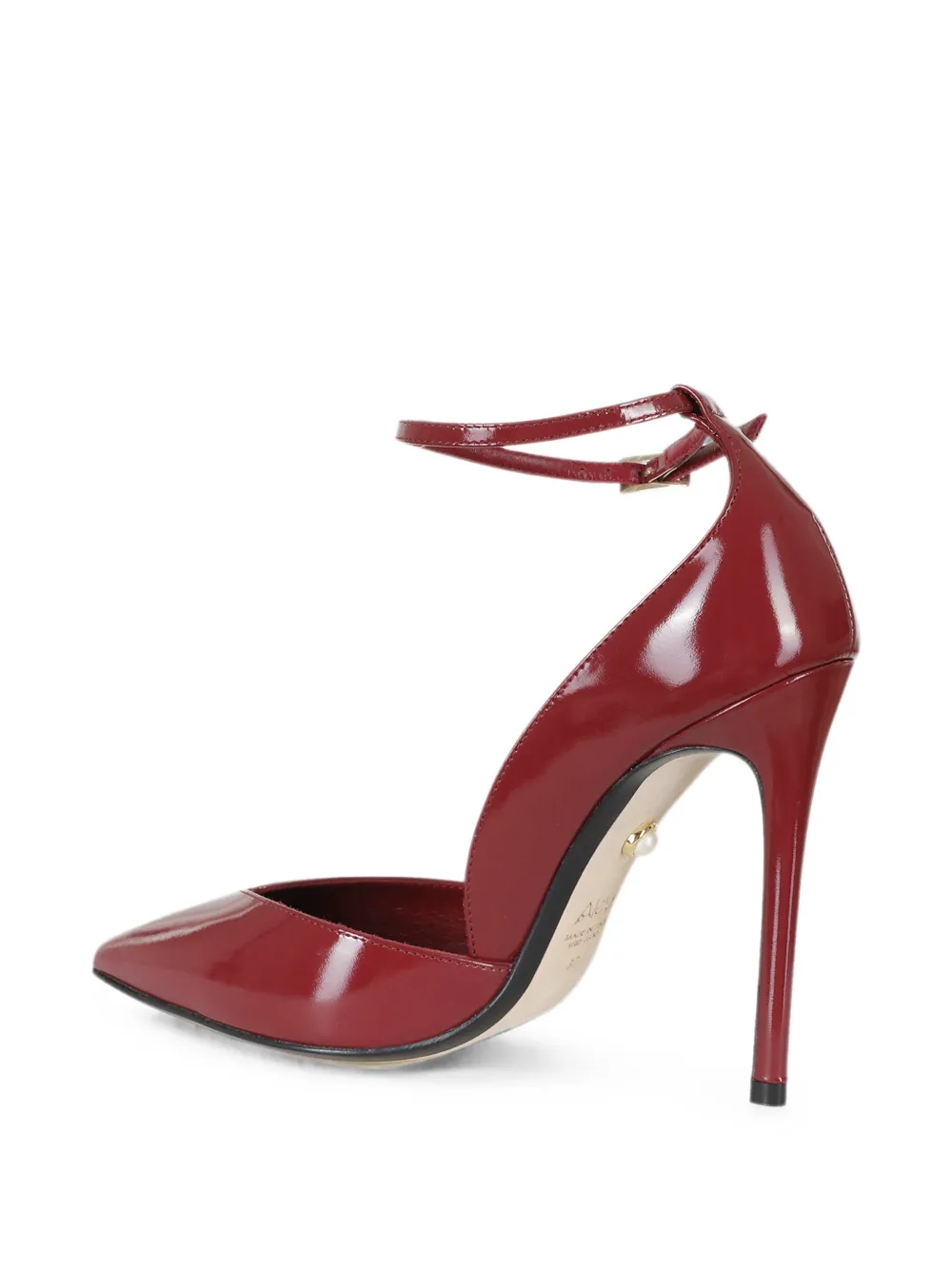 Alevì Camilla ankle-strap pumps Rood