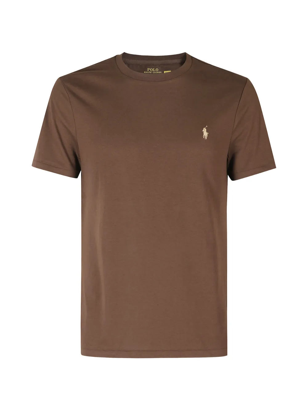 Polo Ralph Lauren T-shirt met geborduurd logo Bruin