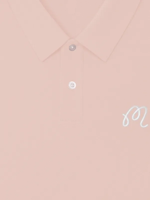 Malbon Golf Fairway logo-embroidered Polo Shirt | Pink | FARFETCH
