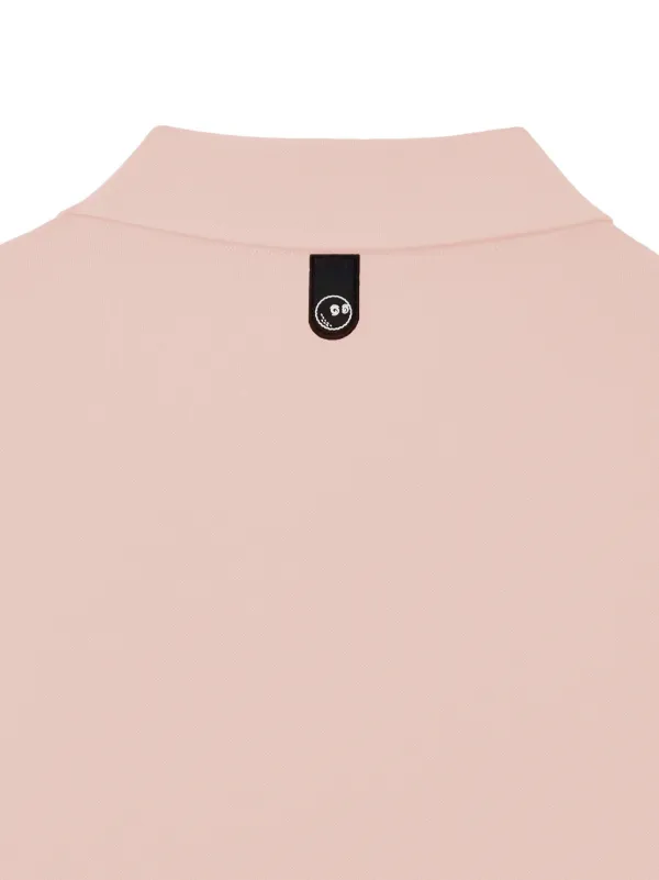 MALBON GOLF レディース ポロシャツ ピンク Malbon Golf Fairway logo-embroidered Polo Shirt | Pink | FARFETCH