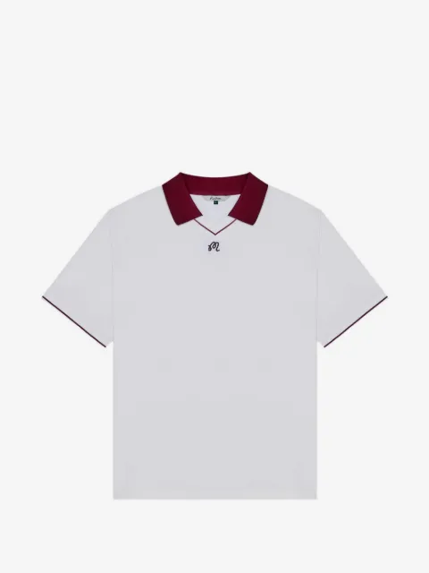 Malbon Golf Barrio logo-embroidered polo shirt