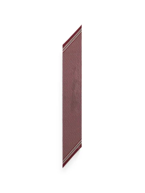 Saint Laurent Lavallière scarf in silk twill