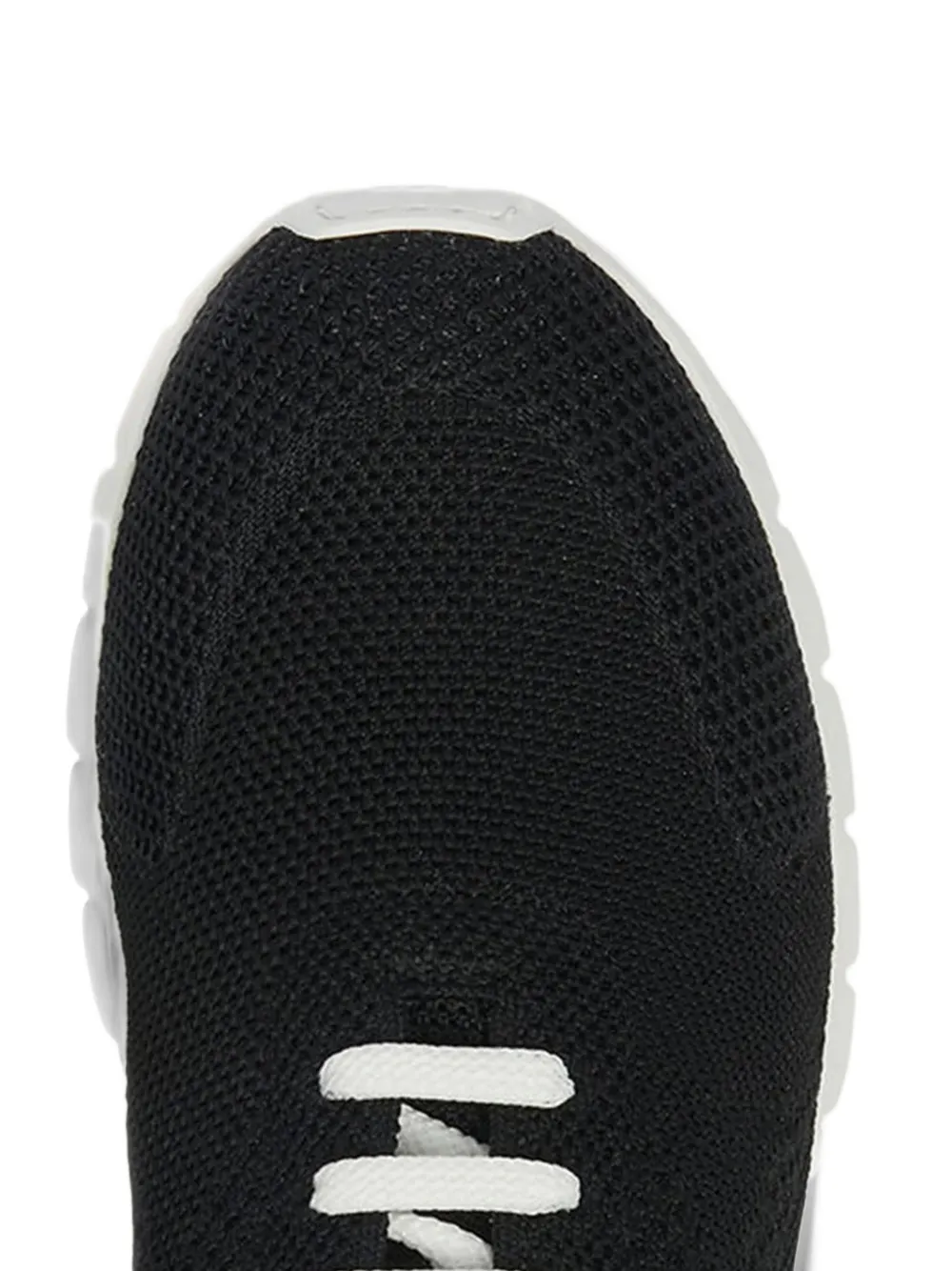 Kiton knitted running sneakers Zwart