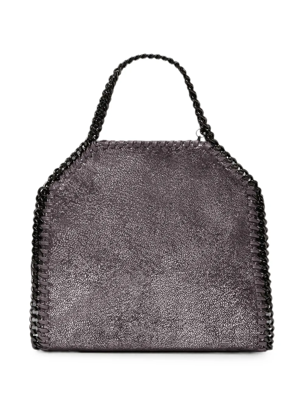 Stella McCartney Falabella shopper met metallic-effect Grijs