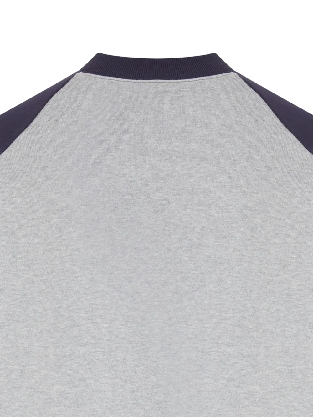 Miu Sweater met raglan mouwen en geborduurd logo Grijs