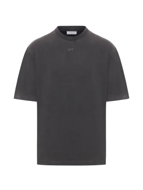 Off-White logo-print cotton T-shirt
