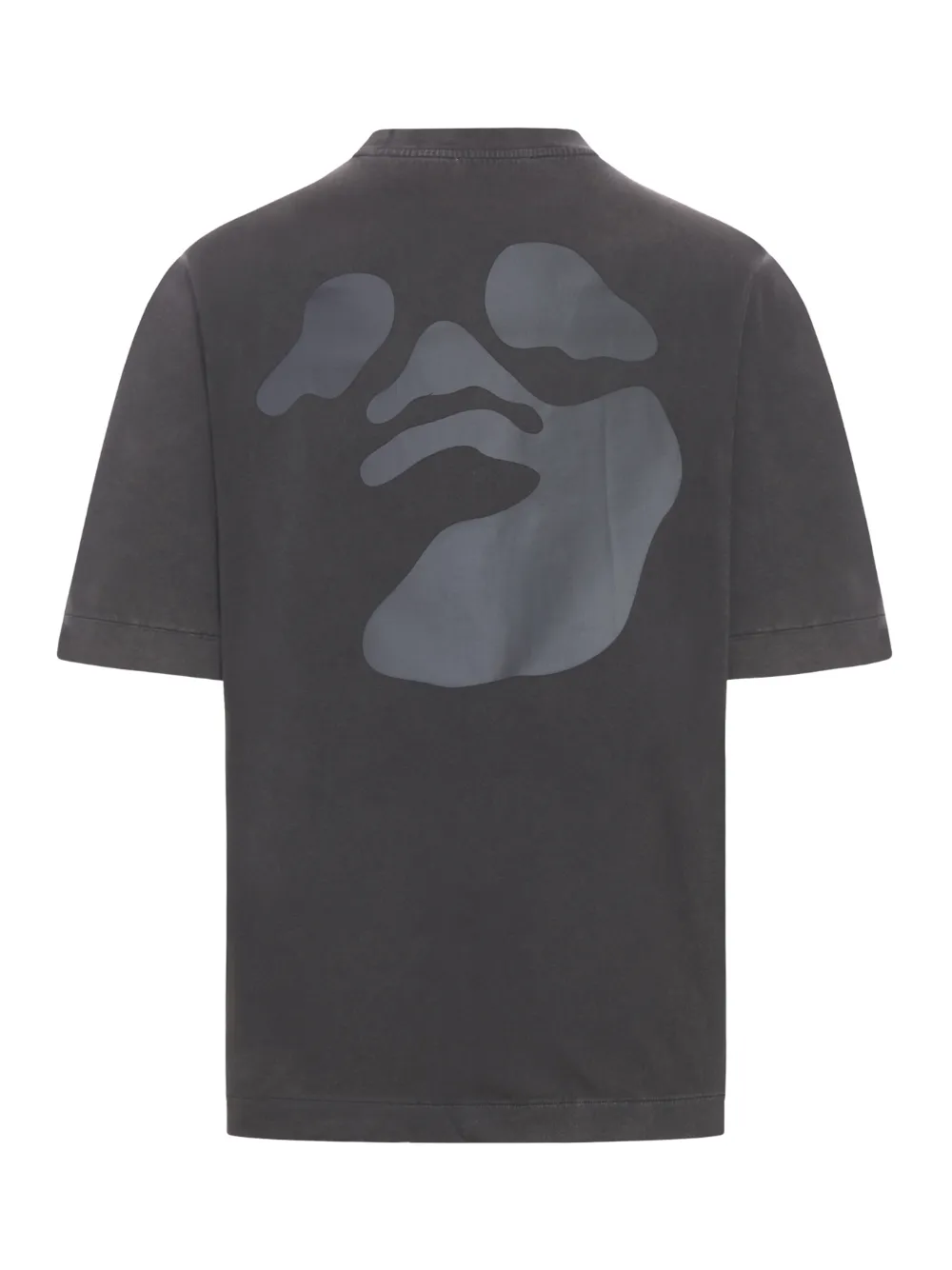 Off-White Katoenen T-shirt met logoprint Grijs