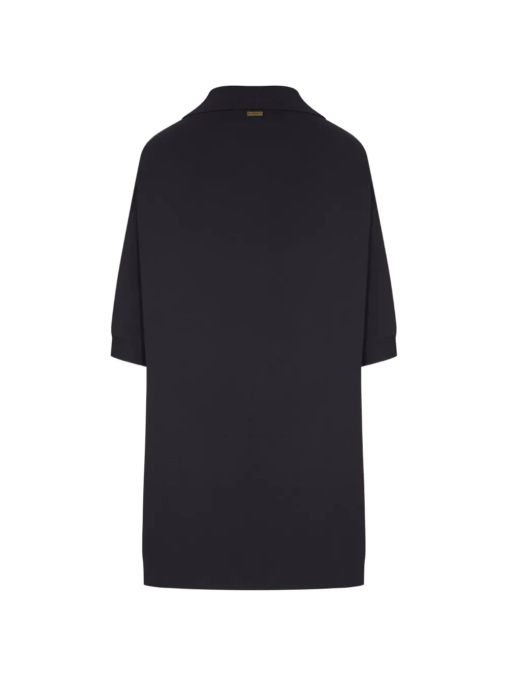 Max Mara V-neck polo top Zwart