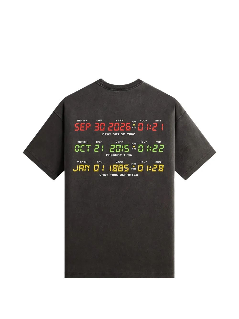 KITH x Back To The Future DeLorean T-shirt | Black | FARFETCH JO