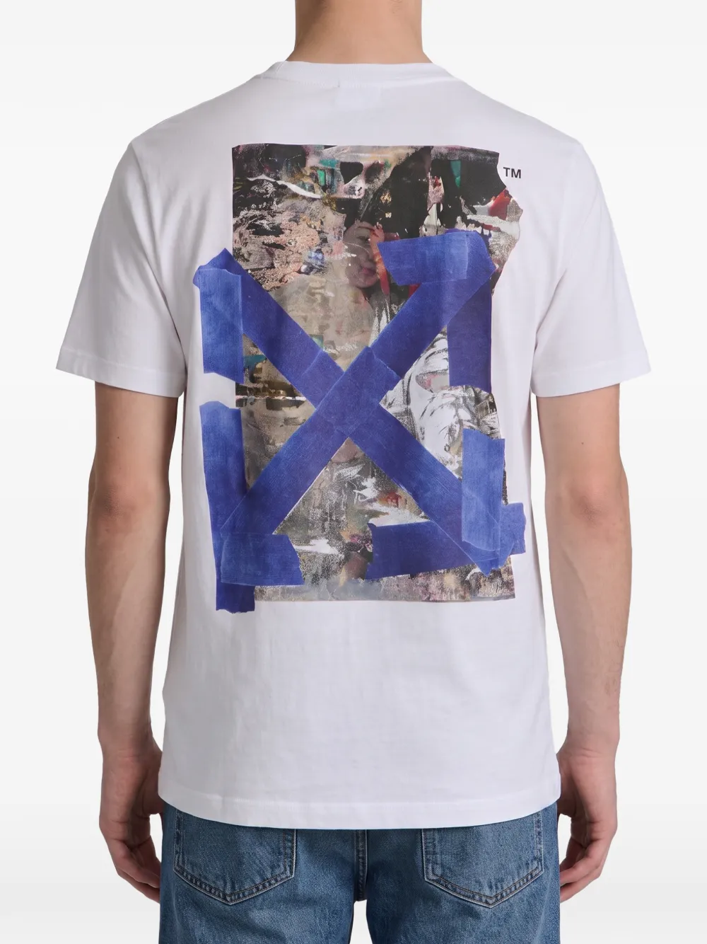 Off-White Bacco Arrow T-shirt Wit
