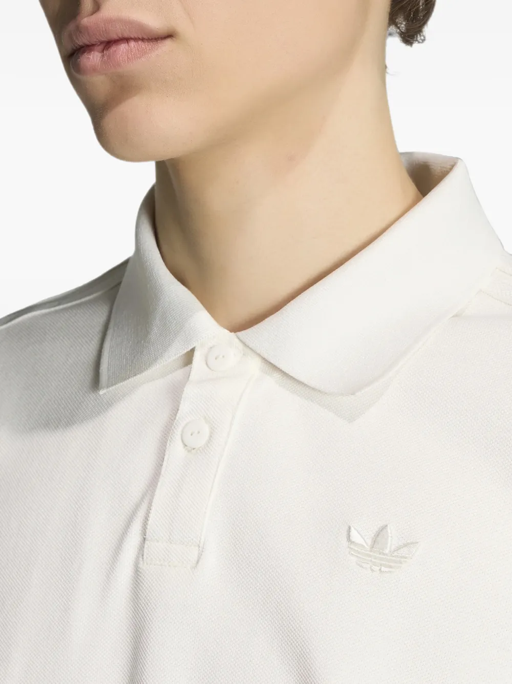adidas 3-Stripes poloshirt Beige