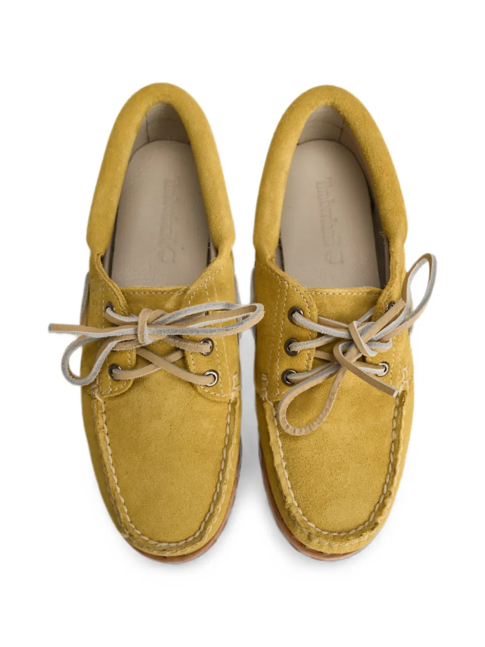 Timberland Authentic スエード デッキシューズ | イエロー | FARFETCH JP