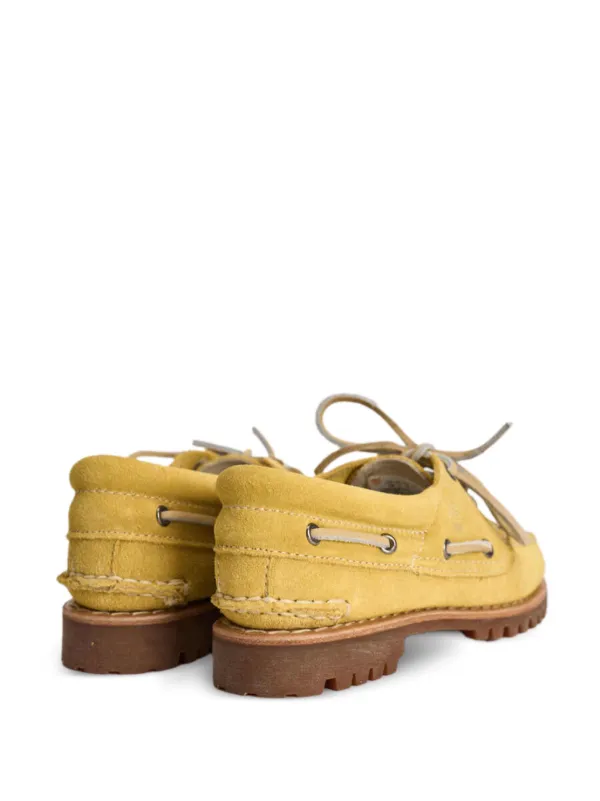 Timberland AUTHENTIC ブーツ デッキシューズ28cm Timberland Authentic スエード デッキシューズ | イエロー | FARFETCH JP