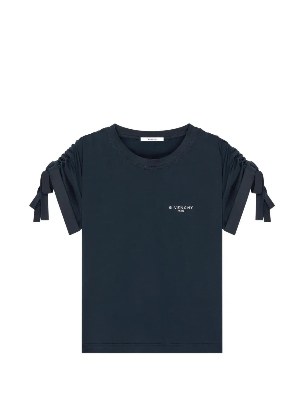 Givenchy cotton ribbon T-shirt - Blau