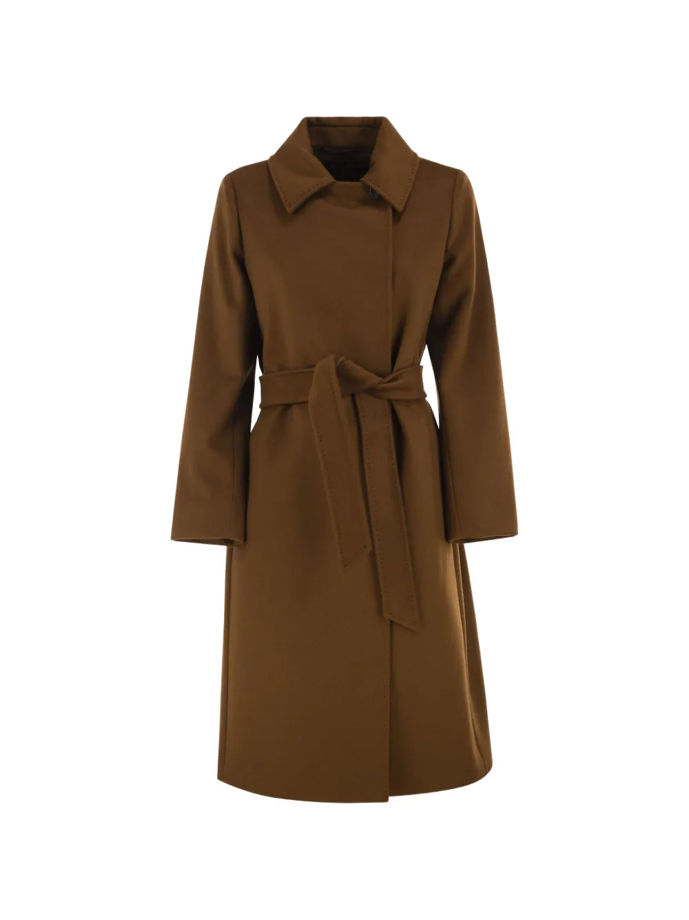 Max Mara Cappotto doppiopetto in lana - Marrone