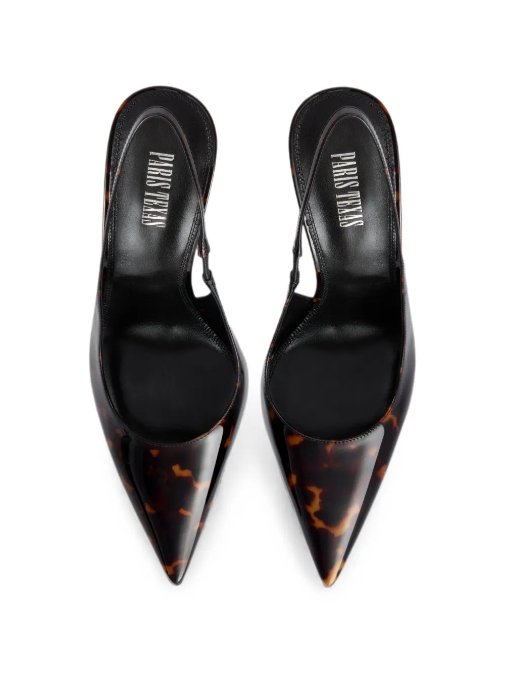 Paris Texas tortoiseshell-effect slingback pumps Bruin