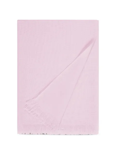 BOMPARD fringed cashmere scarf