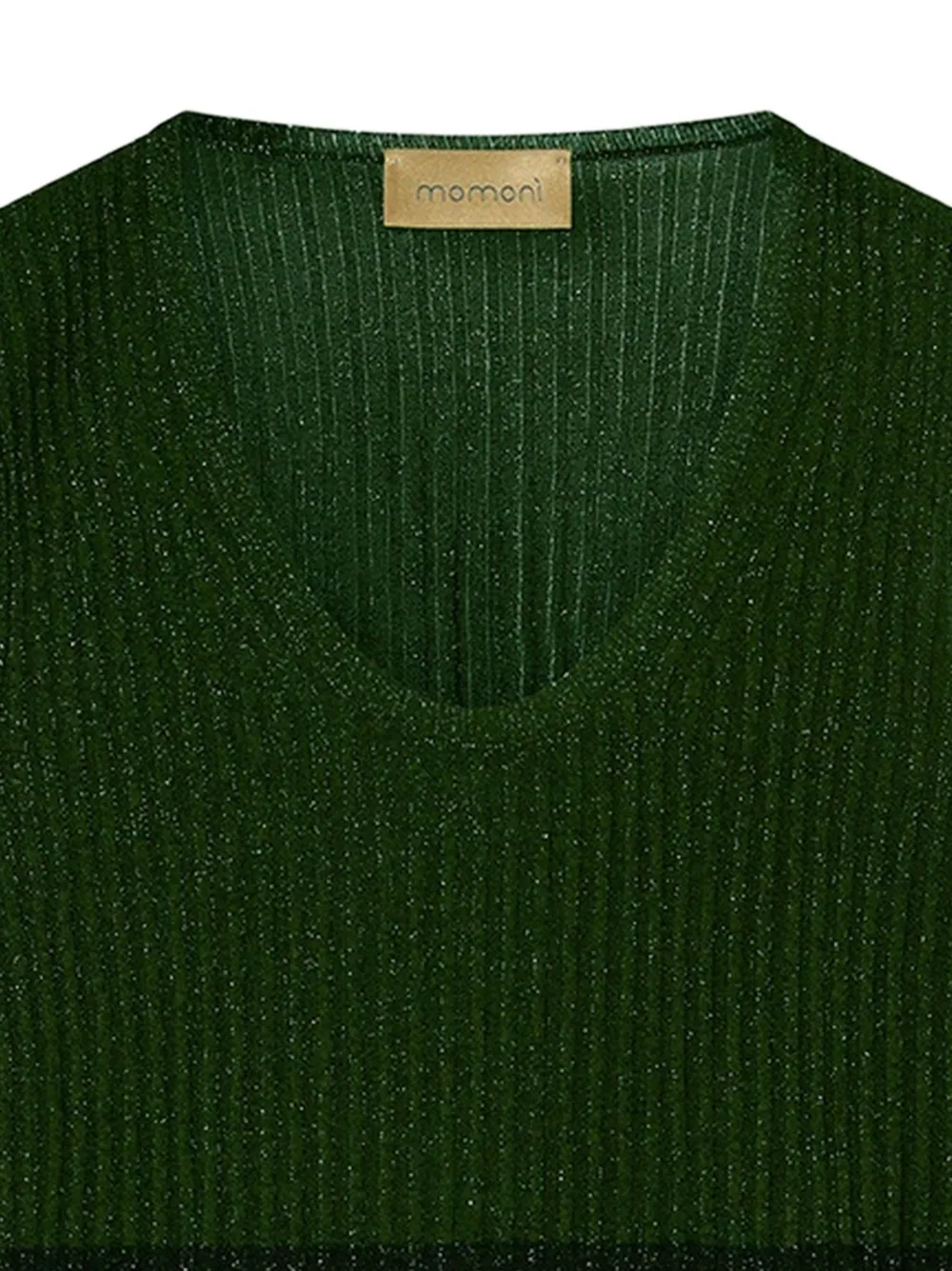 MOMONÌ Blioa color-block knitted vest Groen