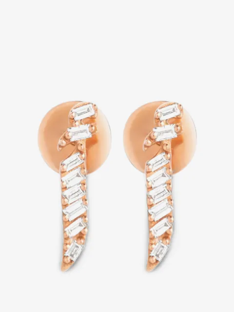 Bil Arabi pendientes Oula con diamantes