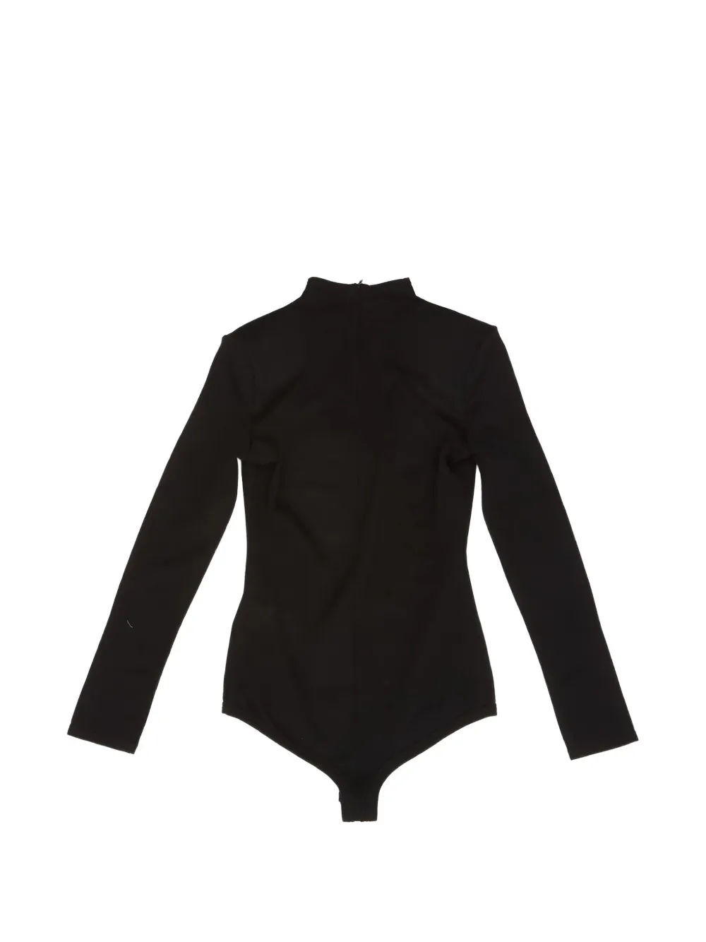 Jil Sander Romper met hoge hals en lange mouwen Zwart