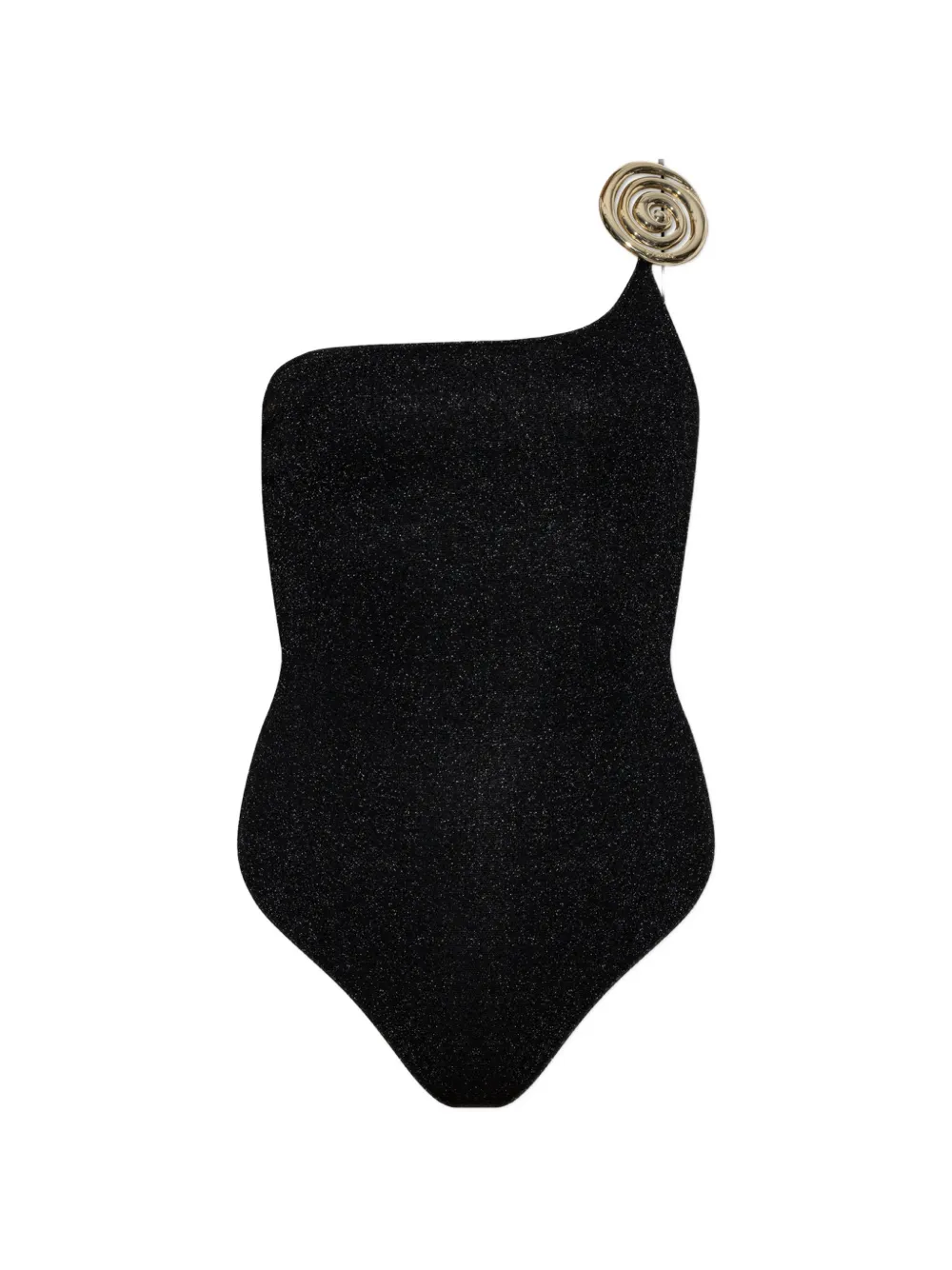 Oséree Lumiere Spiral swimsuit - Nero