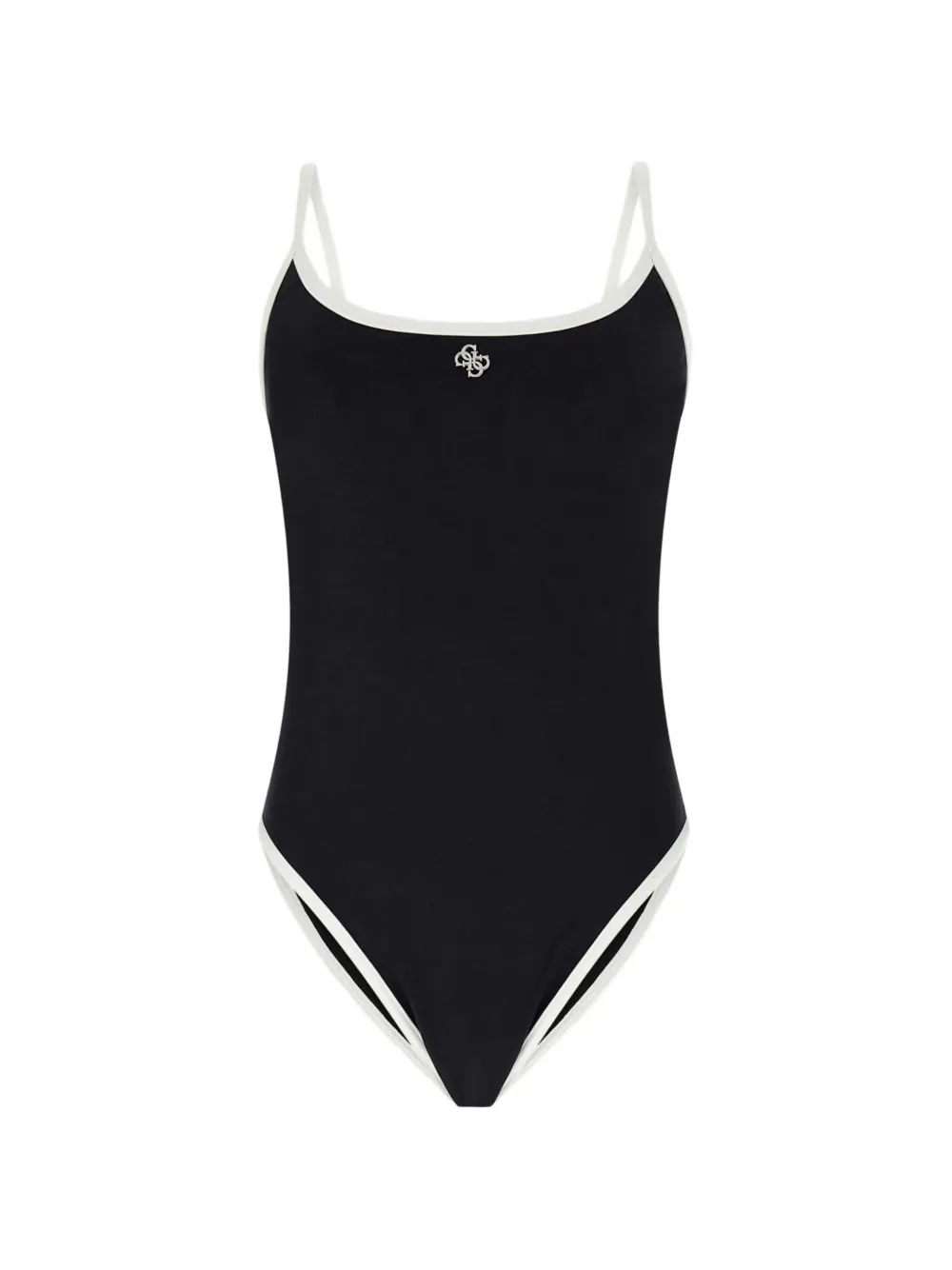 GUESS USA one-piece stretch swimsuit - Schwarz