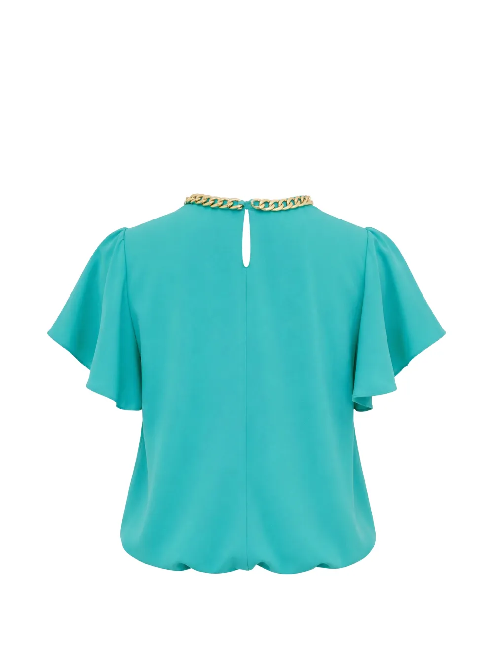 NISSA Top met kettingdetail Blauw