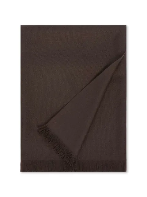 BOMPARD fringed cashmere scarf