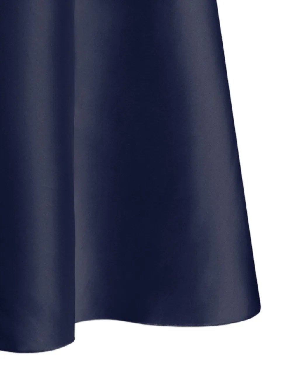 Alberta Ferretti cut-out cape-sleeves maxi dress Blauw