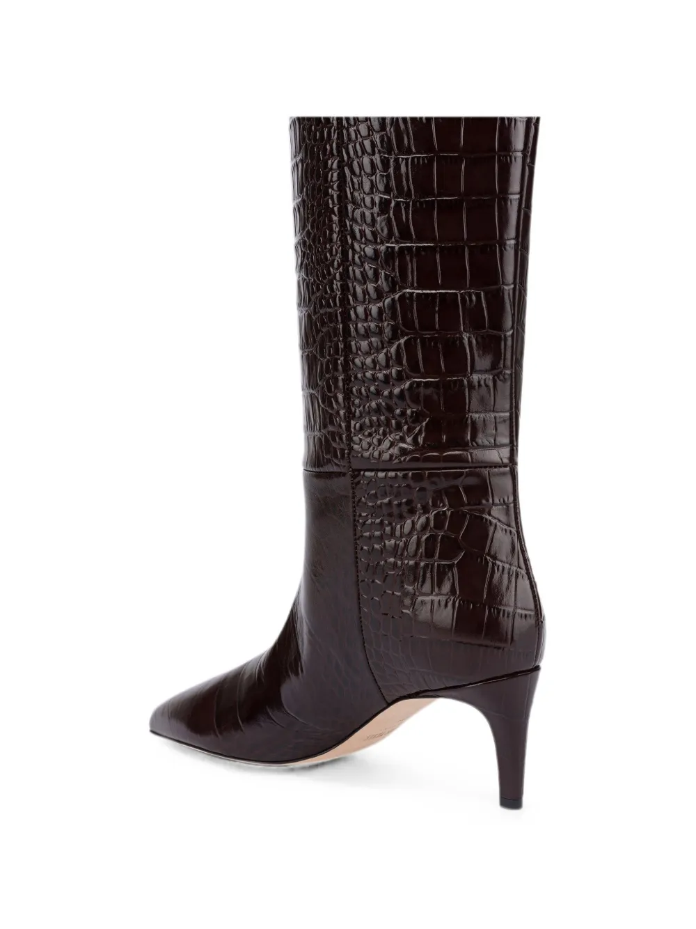 Paris Texas crocodile-effect leather boots Bruin