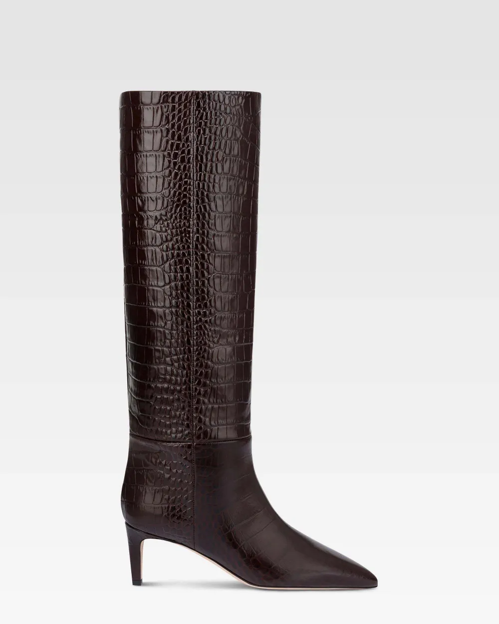 Paris Texas crocodile-effect leather boots Bruin