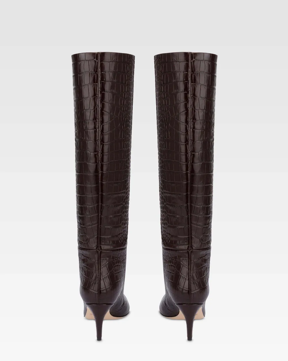 Paris Texas crocodile-effect leather boots Bruin