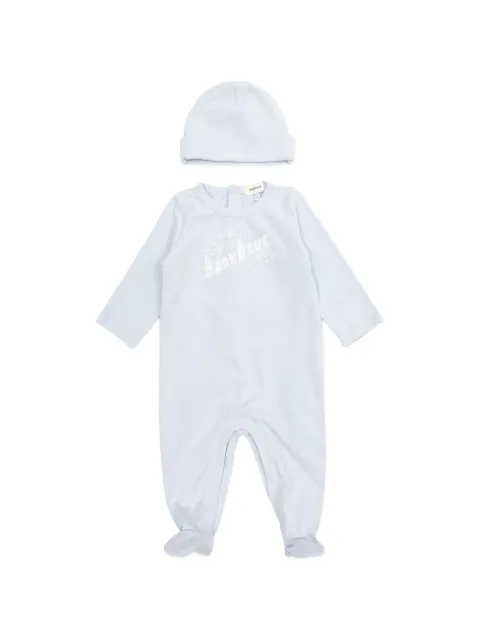 Versace Kids logo-detail pajama set
