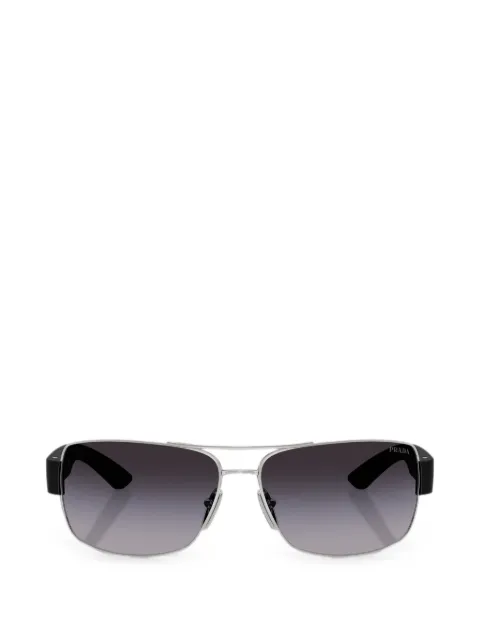Prada Eyewear gradient-lens rectangle-frame sunglasses