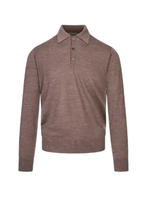Brioni クォータージップ ポロシャツ | グレー | FARFETCH JP