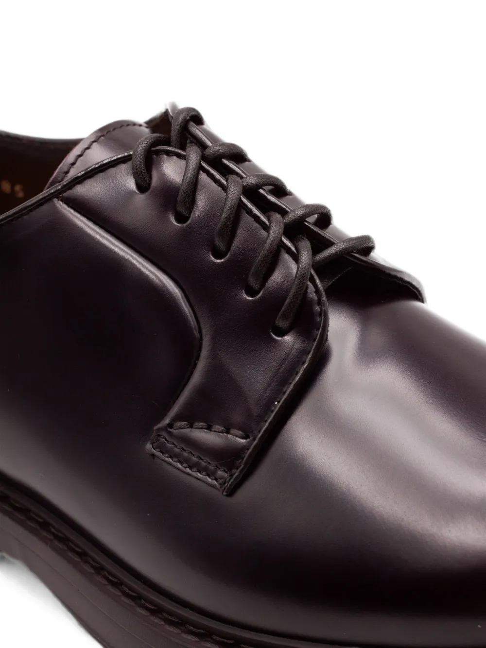 Doucal's leather derby shoes Rood