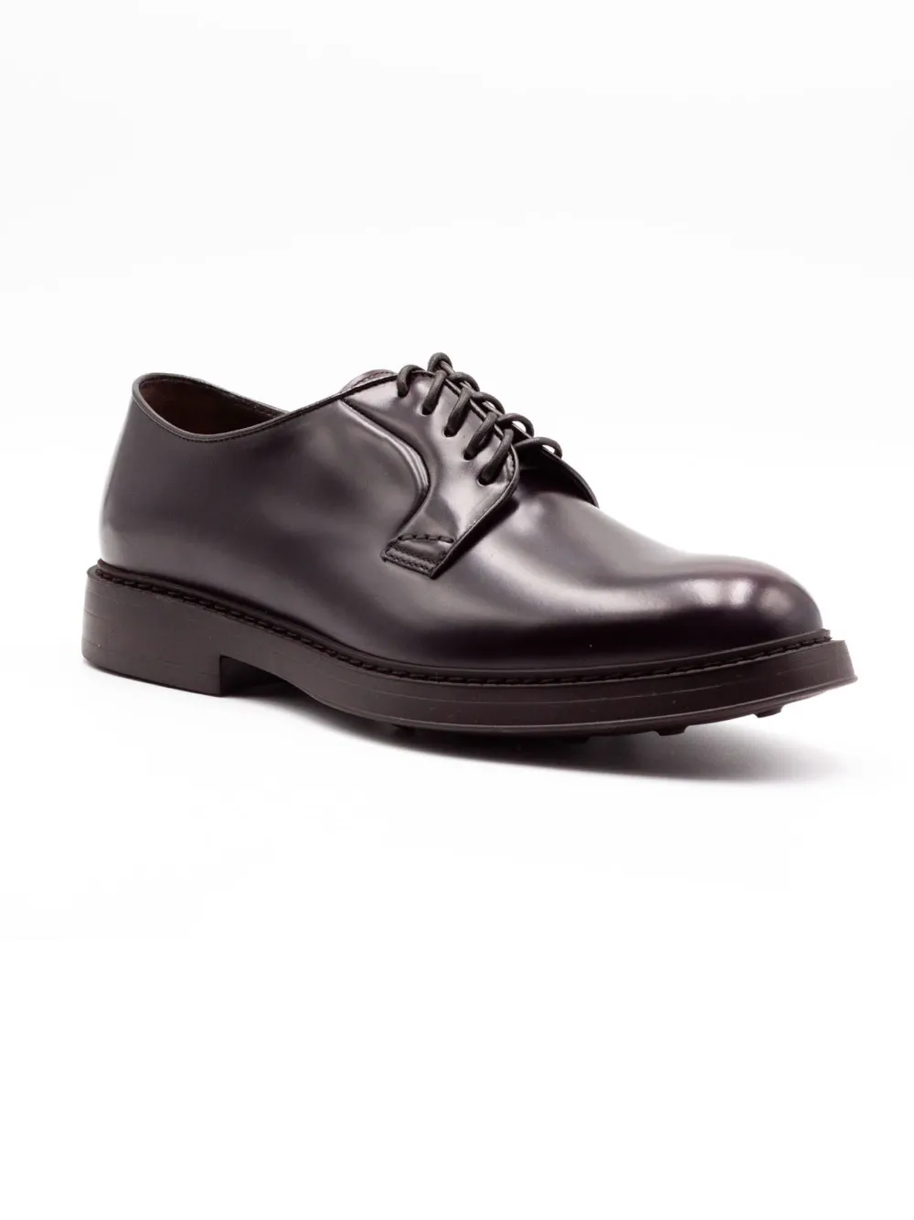 Doucal's leather derby shoes Rood