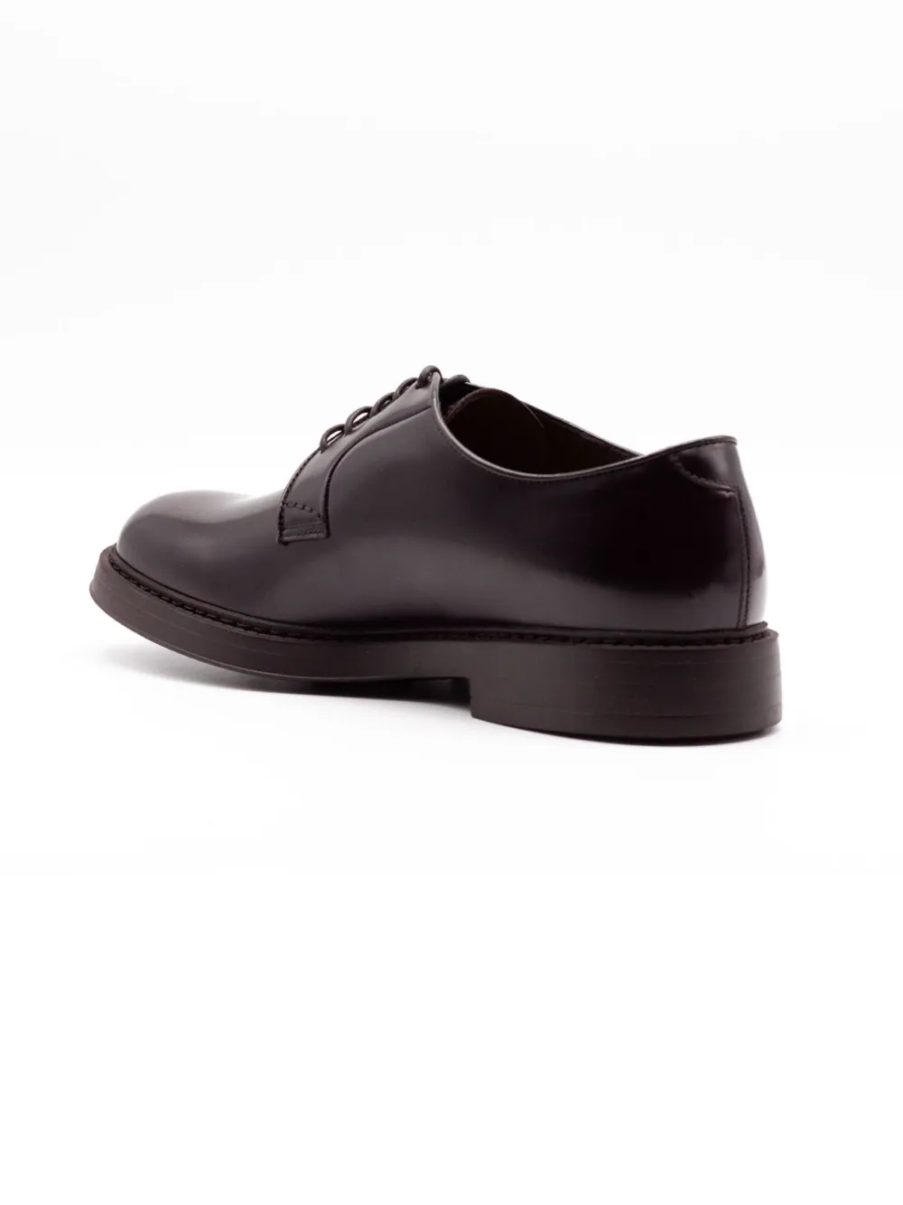 Doucal's leather derby shoes Rood