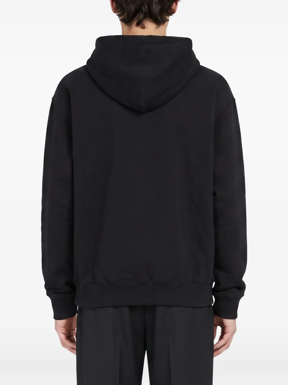 Jil Sander Hoodie met trekkoord Zwart