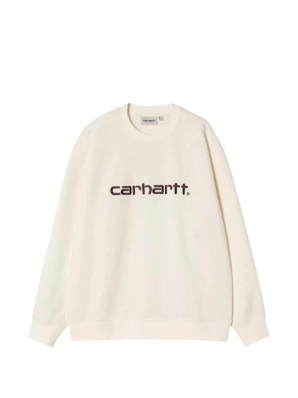 Carhartt WIP Sweater met geborduurd logo Beige