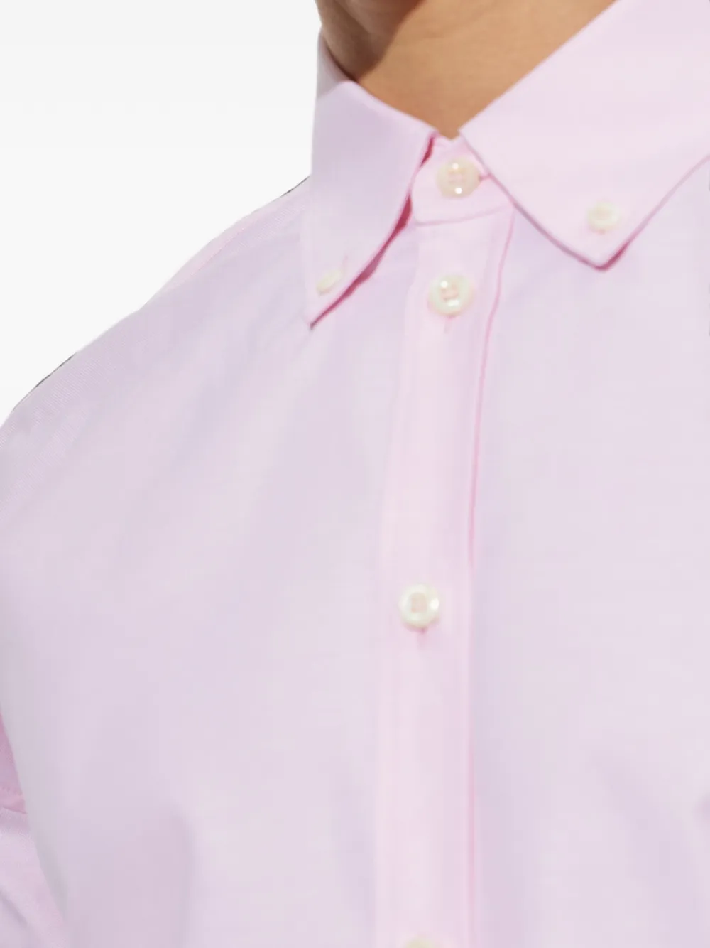 DSQUARED2 Dan button-down overhemd met geborduurd logo Roze