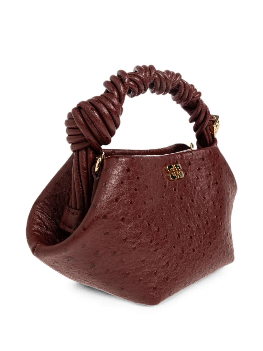 GANNI Bou kleine tas Bruin