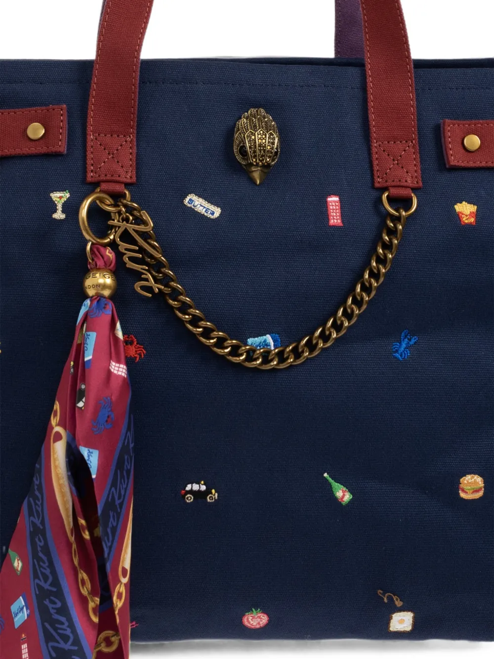 Kurt Geiger London Sloane shopper Blauw