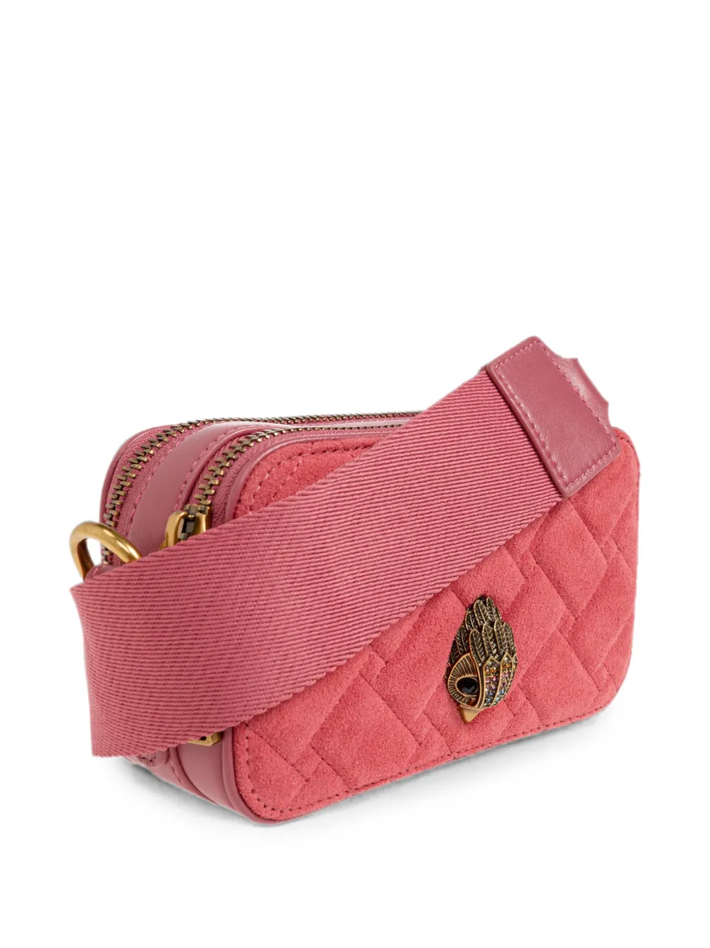 Kurt Geiger London Kensington gewatteerde schoudertas Roze