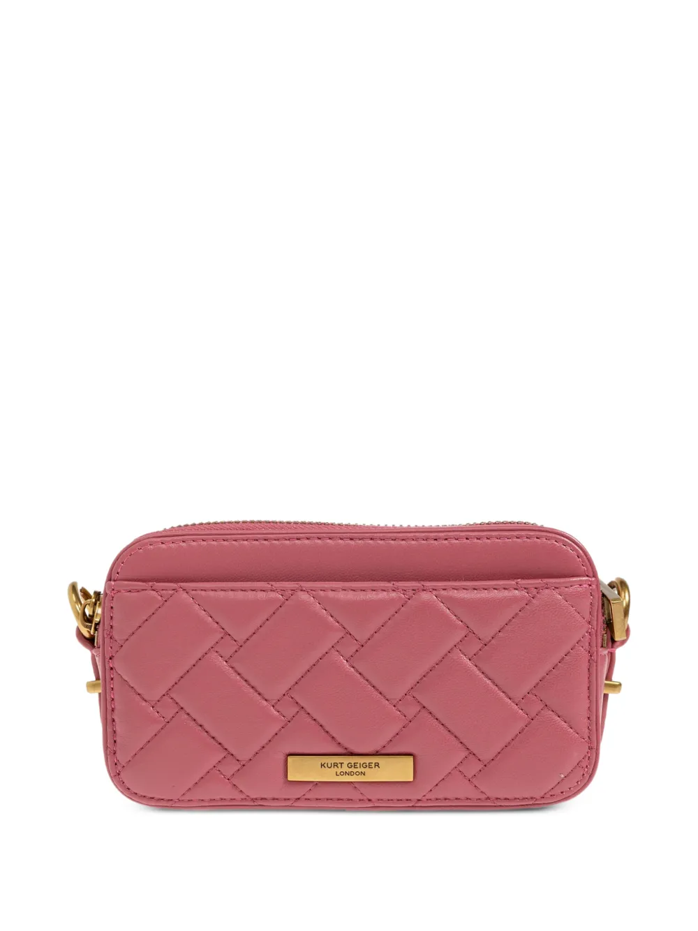 Kurt Geiger London Kensington gewatteerde schoudertas Roze