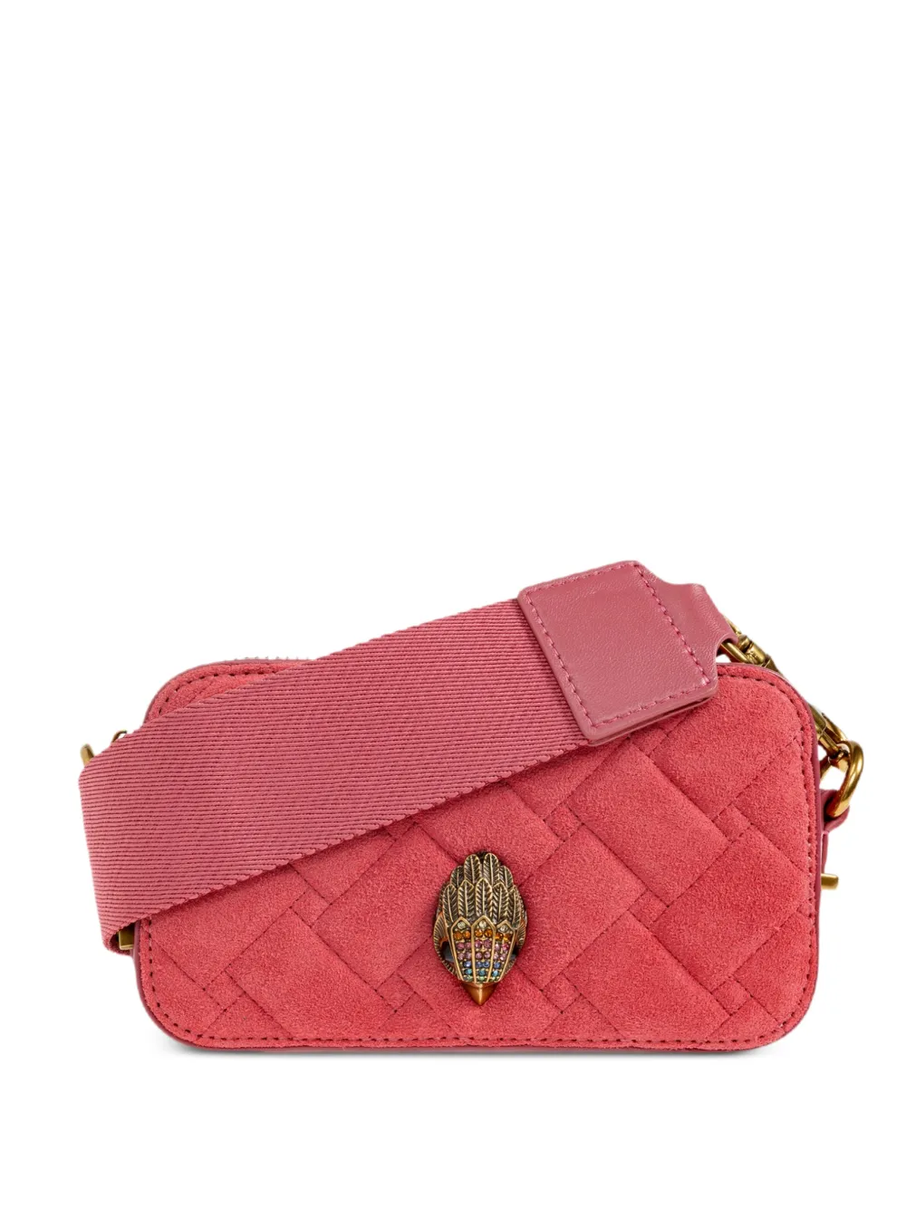 Kurt Geiger London mini Kensington quilted shoulder bag - Pink