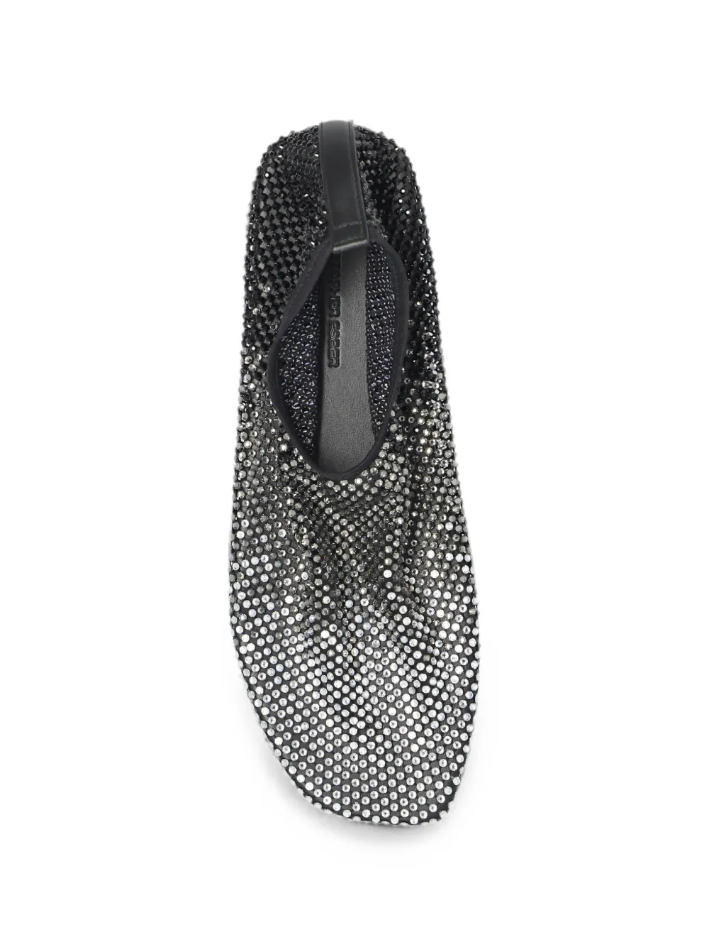 Christopher Esber Minette crystal-embellished ballet flats Zwart