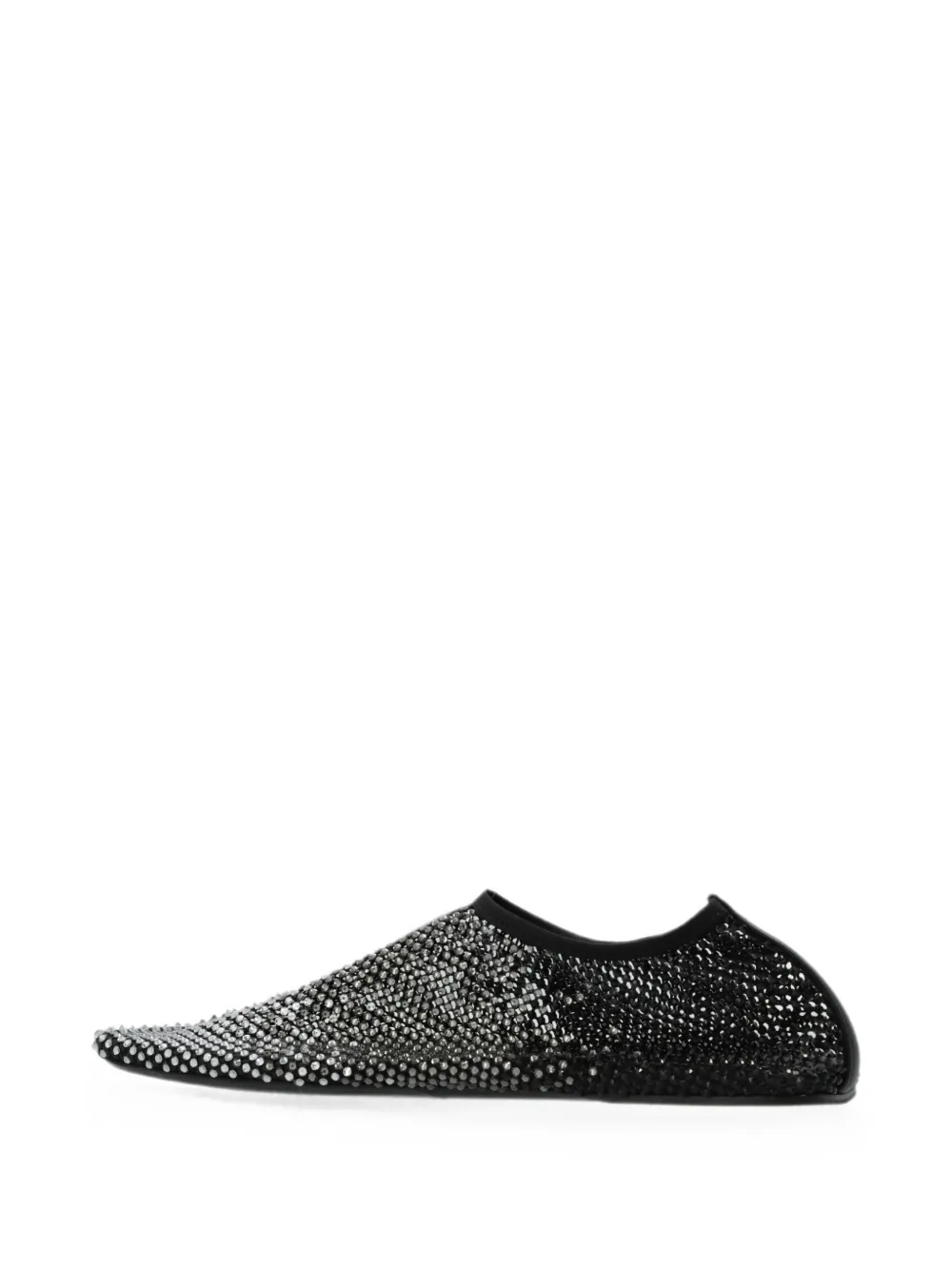Christopher Esber Minette crystal-embellished ballet flats Zwart