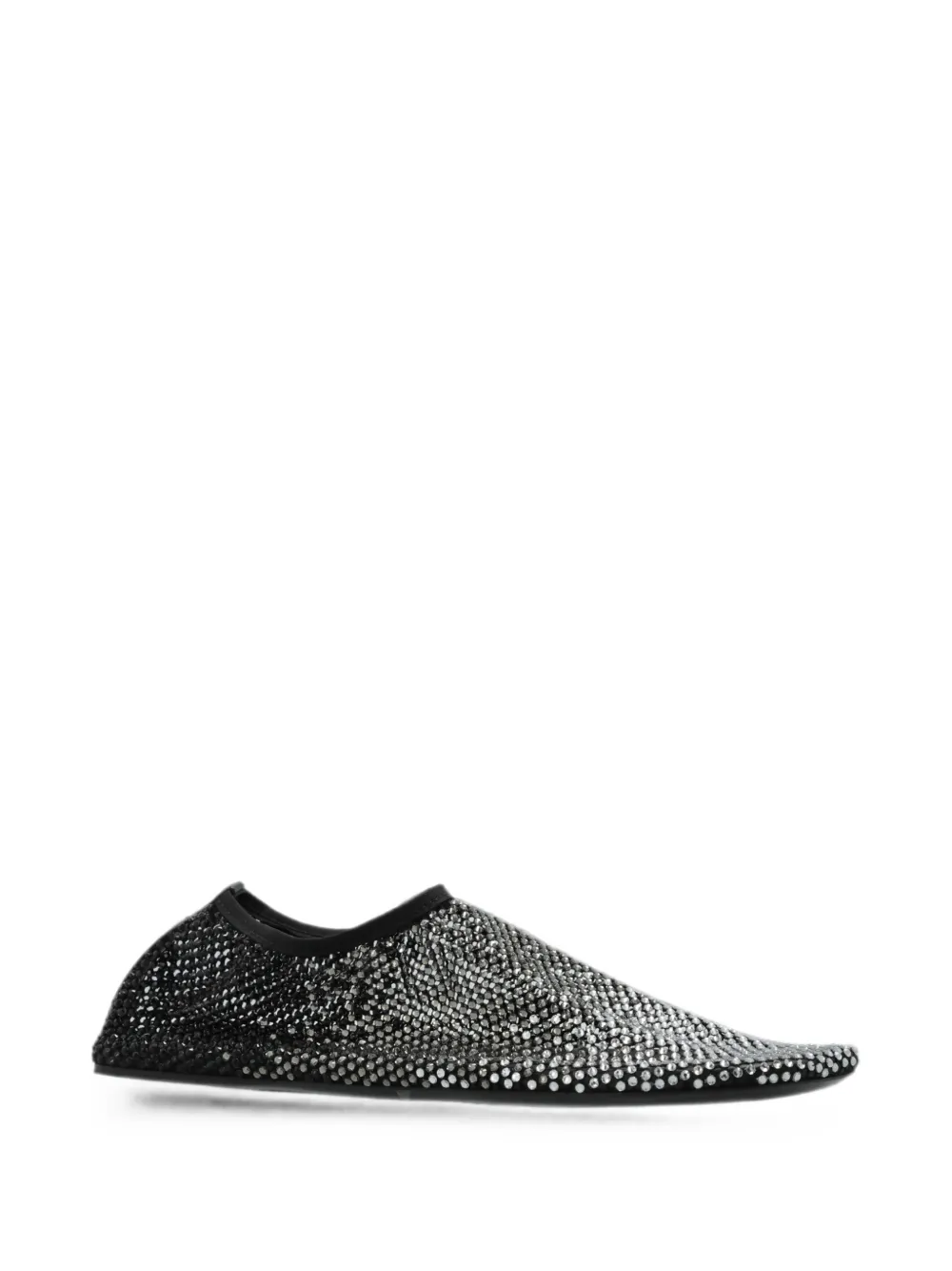 Christopher Esber Minette crystal-embellished ballet flats Zwart